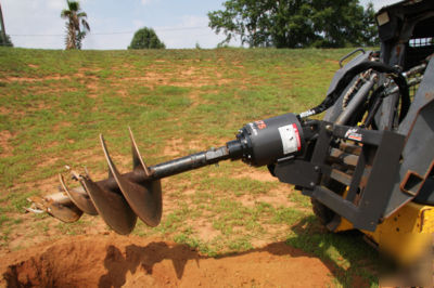 Mcmillen X1475 skid steer auger drive free shipping 
