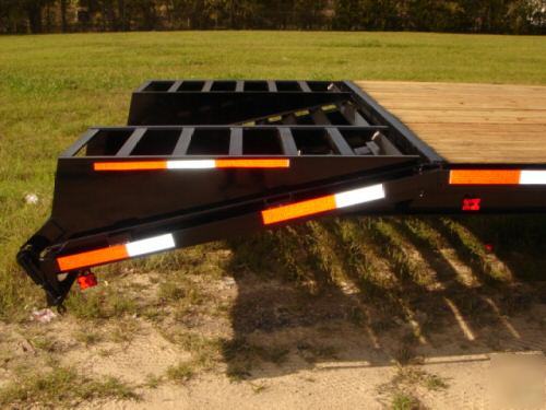 New 2010 texas pride dual tandem 8X30 equip trailer 20K