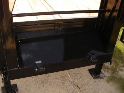 New 2010 texas pride dual tandem 8X30 equip trailer 20K