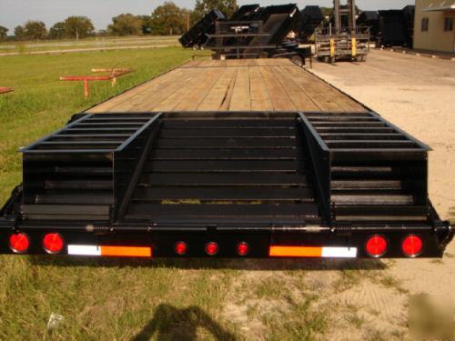 New 2010 texas pride dual tandem 8X30 equip trailer 20K