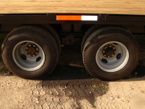 New 2010 texas pride dual tandem 8X30 equip trailer 20K