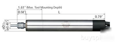 Nsk nakanishi straight air motor spindle MSS2030R 0.79