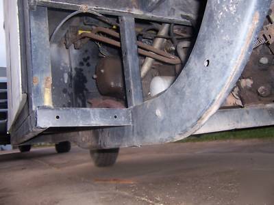 Vintage cushman truckster pickup. atv hot rat rod.