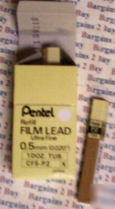 24 tu pentel ultra fine refill film lead,0.5 mm-CF5-P2