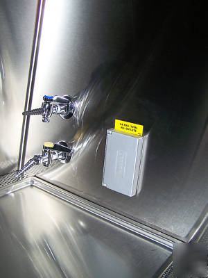 Baker company sterilgard 4' sg-600 hood height adj legs