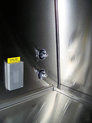 Baker company sterilgard 4' sg-600 hood height adj legs