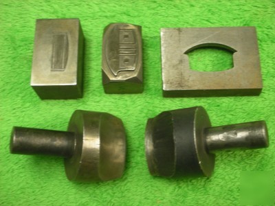 Emblem decorative jewelry stamp press die set tool 3