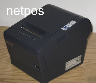 Epson tm-T88III M129C pos printer serial lot of 2