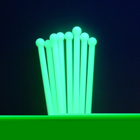 Glow in the dark cocktail stirrer swizzle sticks bar