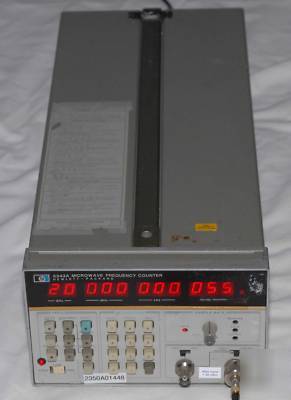 Hp 5343A 10HZ-26GHZ frequency counter opt 001 & 011