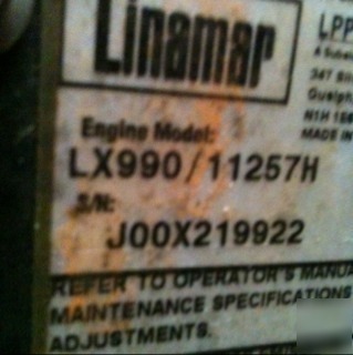 Linamar LX990 wood chipper