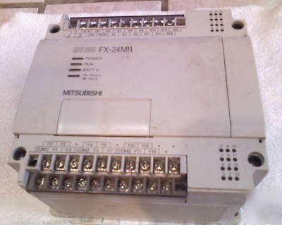 Mitsubishi melsec fx-24MR-es/ul programmable controller