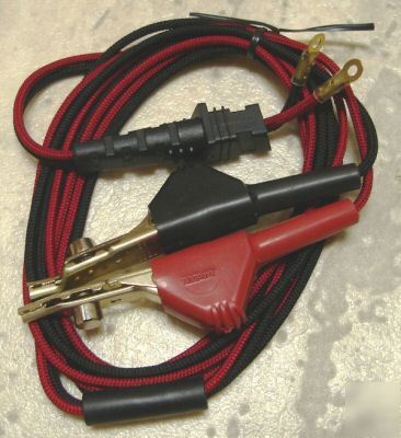 New TS44 harris fluke butt set line cord abn clips 