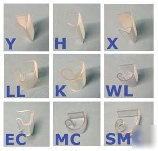 New lot 12 table skirt skirting flex clips velcro edge