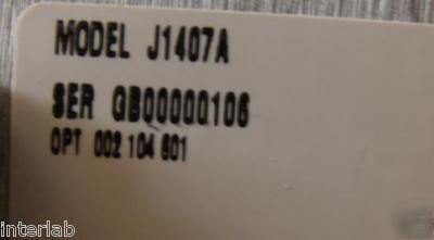 Nib agilent om er 720 J1407A communication analyzer