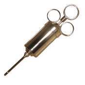 Nickel plated marinade injector 2OZ |1 ea| 23-0402-w