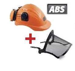 Oregon professional safety helmet w/ face & hearing