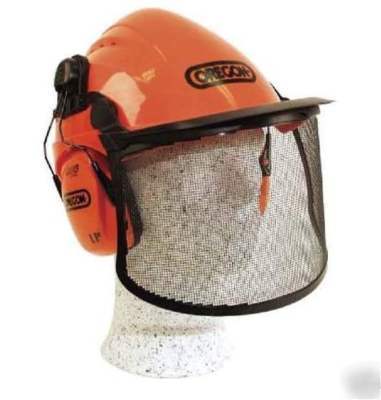 Oregon professional safety helmet w/ face & hearing
