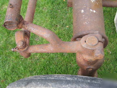Original farmall m wide front early cast iron h