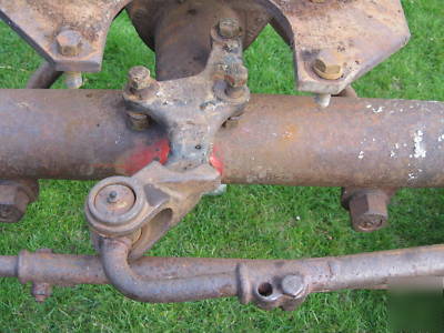 Original farmall m wide front early cast iron h