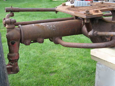 Original farmall m wide front early cast iron h