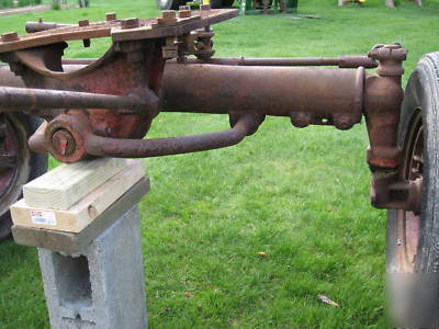 Original farmall m wide front early cast iron h