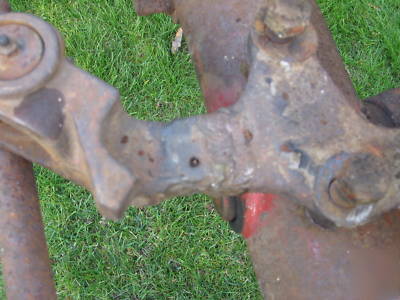 Original farmall m wide front early cast iron h