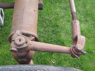 Original farmall m wide front early cast iron h