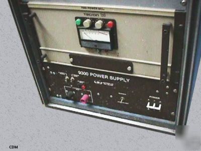 Tecron 7560 servo amplifiers cabinet w/9300 powersupply