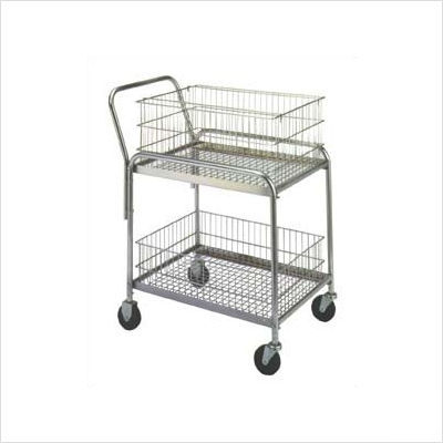 Wesco mfg. compact office cart style: deluxe