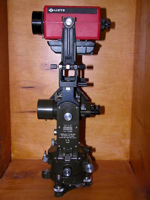 Wild T16 heerbrugg + edm surveyor's total station swiss