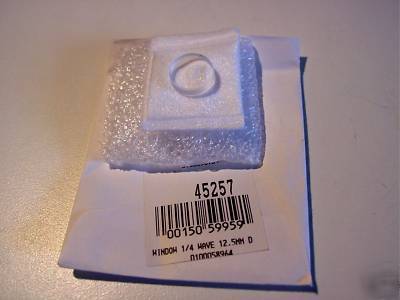 1/4-wave n-BK7 window 12.5MM dia. MGF2 coated NT45-257