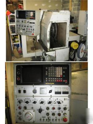 1984 FT20U ikegai cnc lathe live c axis 49 tool holders