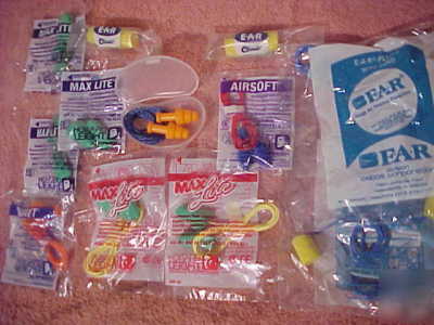 Ear plugs/hearing protection sample pack howard leight