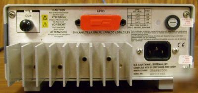 Ilx lightwave mps 8033 precision fiber optic source 850