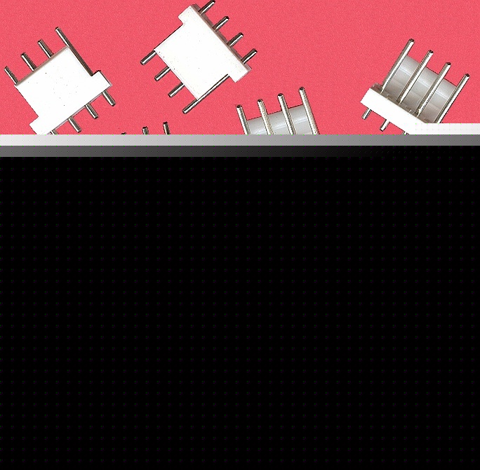 Lot (100) molex style pc connectors 0.156 x 4