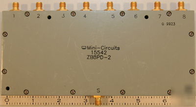 Mini-circuits ZB8PD-2 power splitter 1000-2000 mhz