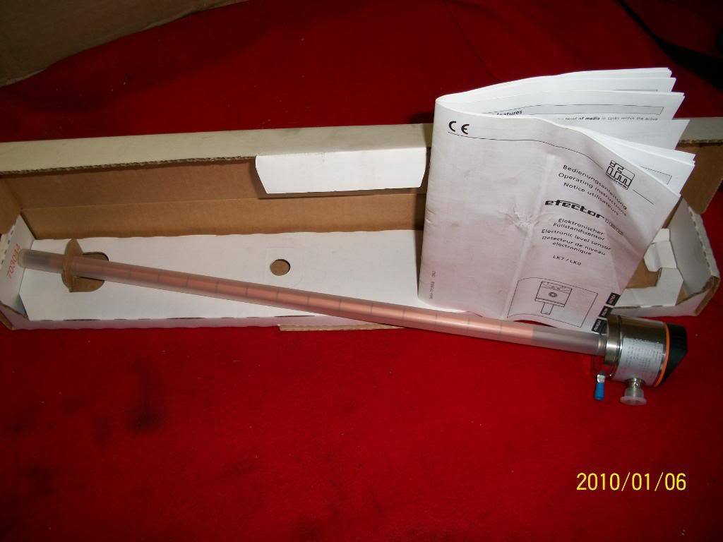 New ifm efector LK7023 level sensor leveltrak 