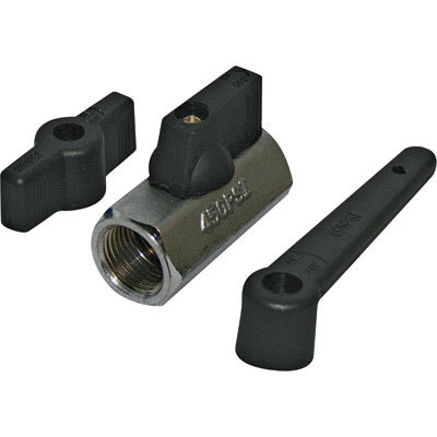 New midwest control mini ball valve - 1/2IN f x f - 