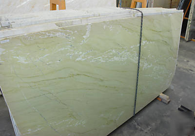 Pastel green marble slabs 2CM
