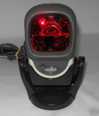 Symbol handfree barcode scanner LS9208 usb biege stand