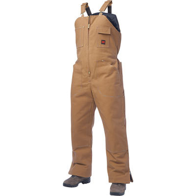 Tough duck insulated overall - xx-l, brown