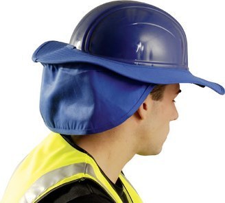  occunomix- # 898-O28 hard hat sun shade-blue