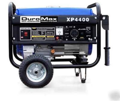 4400 watt 6.5 hp portable gas generator rv camping tool