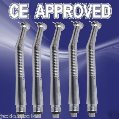 5 dental fast speed handpiece push button 4 small head