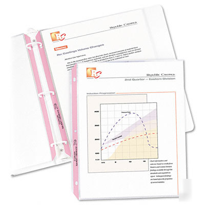 C-line top-loading sheet protector, clear, 80/bx