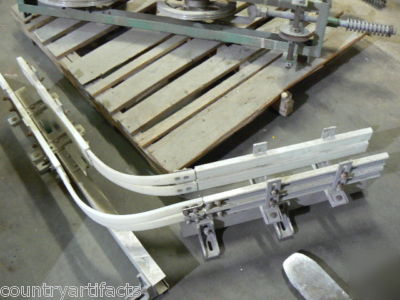 Dairy milk can plant cable conveyor component parts lot