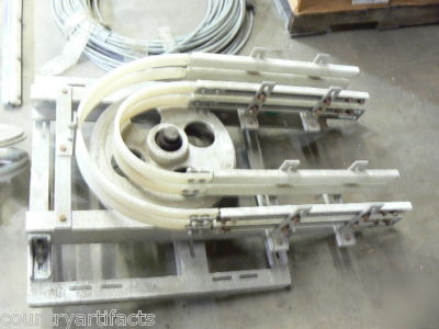 Dairy milk can plant cable conveyor component parts lot