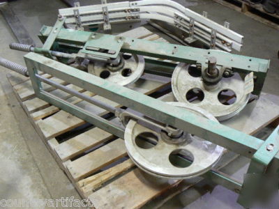 Dairy milk can plant cable conveyor component parts lot