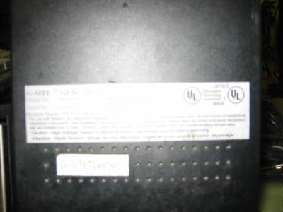 Gilbarco g-site registers, master and slave unit